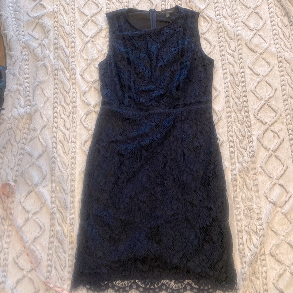 Banana Republic Navy lace dress